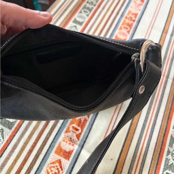 Prada Black Leather Crescent Shoulder Bag - Picture 3 of 3